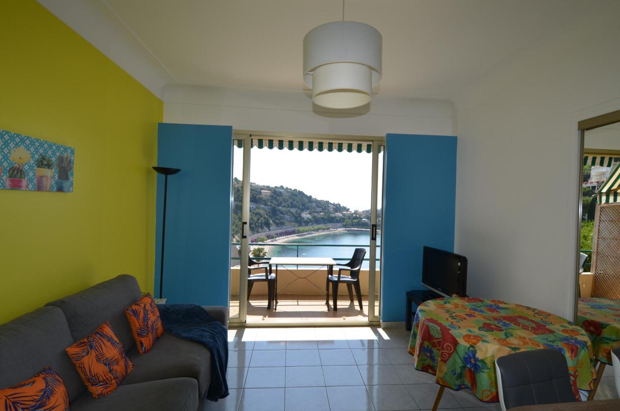 Nereides - Appartement 4 Personnes Avec Vue Mer Exceptionnelle A Villefranche-Sur-Mer Exterior foto